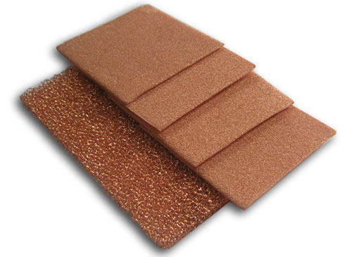 Special typed Copper foam